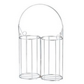 Arch 2 Bottle Caddy (Chrome Plated)